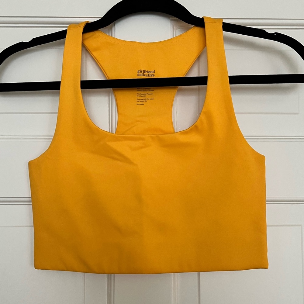 Girlfriend Collective Paloma Top Marigold